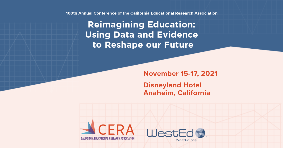 WestEd at the 2021 CERA Annual Conference